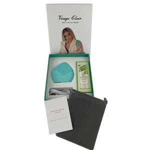 Visage Clair Sonic‎ Facial Cleansing Brush & Face Massager with Timer Waterproof